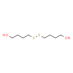 ChemSpider 2D Image | 4,4'-dithiobisbutan-1-ol | C8H18O2S2