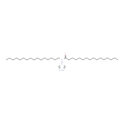 ChemSpider 2D Image | N-Hexadecyl-N-(4H-1,2,4-triazol-4-yl)hexadecanamide | C34H66N4O