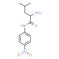 ChemSpider 2D Image | N-(4-Nitrophenyl)leucinamide | C12H17N3O3