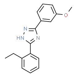 ChemSpider 2D Image | Diphenytriazol | C17H17N3O