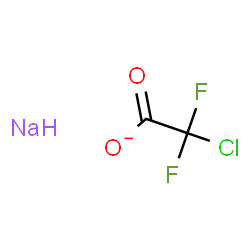 ChemSpider 2D Image | Acetate, 2-chloro-2,2-difluoro-, sodium salt | C2ClF2NaO2