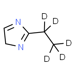 ChemSpider 2D Image | 2-(~2~H_5_)Ethyl-4H-imidazole | C5H3D5N2