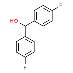 ChemSpider 2D Image | 4,4'-Difluorobenzhydrol | C13H10F2O