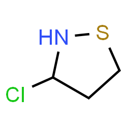 ChemSpider 2D Image | 3-Chloro-1,2-thiazolidine | C3H6ClNS