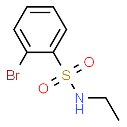 ChemSpider 2D Image | 2-Bromo-N-ethylbenzenesulfonamide | C8H10BrNO2S