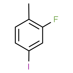 ChemSpider 2D Image | 2-Fluoro-4-iodotoluene | C7H6FI