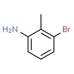 ChemSpider 2D Image | 3-Bromo-2-methylaniline | C7H8BrN