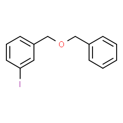 ChemSpider 2D Image | 1-[(Benzyloxy)methyl]-3-iodobenzene | C14H13IO