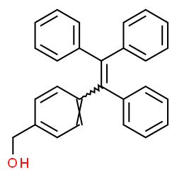 ChemSpider 2D Image | [4-(Triphenylvinyl)phenyl]methanol | C27H22O