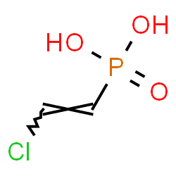 ChemSpider 2D Image | [(E)-2-Chlorovinyl]phosphonic acid | C2H4ClO3P