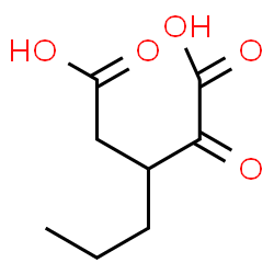 ChemSpider 2D Image | 2-Oxo-3-propylpentanedioic acid | C8H12O5
