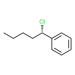 ChemSpider 2D Image | [(1S)-1-Chloropentyl]benzene | C11H15Cl
