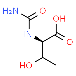 ChemSpider 2D Image | N-Carbamoyl-D-threonine | C5H10N2O4