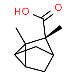 ChemSpider 2D Image | (3R)-2,3-Dimethyltricyclo[2.2.1.0~2,6~]heptane-3-carboxylic acid | C10H14O2