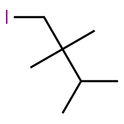 ChemSpider 2D Image | 1-Iodo-2,2,3-trimethylbutane | C7H15I