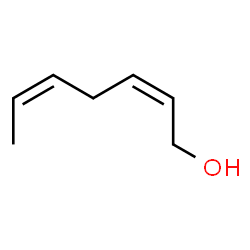 ChemSpider 2D Image | (2Z,5Z)-2,5-Heptadien-1-ol | C7H12O