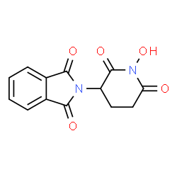 ChemSpider 2D Image | 1'-HYDROXY THALIDOMIDE | C13H10N2O5