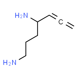 ChemSpider 2D Image | 5,6-Heptadiene-1,4-diamine | C7H14N2