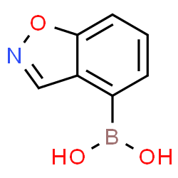 ChemSpider 2D Image | 1,2-Benzoxazol-4-ylboronic acid | C7H6BNO3