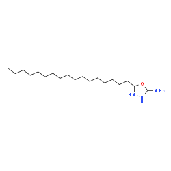 ChemSpider 2D Image | 5-Heptadecyl-1,3,4-oxadiazolidin-2-amine | C19H41N3O