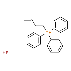 ChemSpider 2D Image | 3-Buten-1-yl(triphenyl)phosphorane hydrobromide (1:1) | C22H24BrP