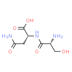 ChemSpider 2D Image | D-Seryl-D-asparagine | C7H13N3O5