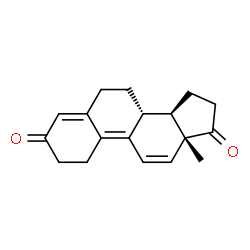 ChemSpider 2D Image | (8alpha,13alpha,14beta)-Estra-4,9,11-triene-3,17-dione | C18H20O2