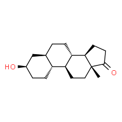 ChemSpider 2D Image | (3alpha,5beta,8alpha,9beta,10alpha,13alpha,14beta)-3-Hydroxyestran-17-one | C18H28O2