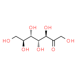 ChemSpider 2D Image | (3R,4R,5S,6S)-1,3,4,5,6,7-Hexahydroxy-2-heptanone | C7H14O7