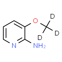 ChemSpider 2D Image | 3-[(~2~H_3_)Methyloxy]-2-pyridinamine | C6H5D3N2O