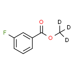 ChemSpider 2D Image | (~2~H_3_)Methyl 3-fluorobenzoate | C8H4D3FO2