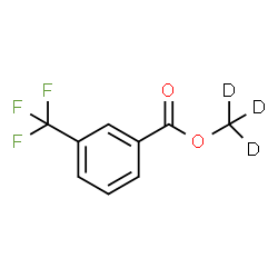ChemSpider 2D Image | (~2~H_3_)Methyl 3-(trifluoromethyl)benzoate | C9H4D3F3O2