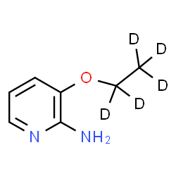 ChemSpider 2D Image | 3-[(~2~H_5_)Ethyloxy]-2-pyridinamine | C7H5D5N2O