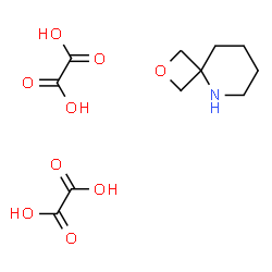 ChemSpider 2D Image | 2-Oxa-5-azaspiro[3.5]nonane ethanedioate (1:2) | C11H17NO9