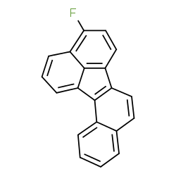ChemSpider 2D Image | 4-Fluorobenzo[j]fluoranthene | C20H11F