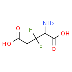 ChemSpider 2D Image | 3,3-Difluoroglutamic acid | C5H7F2NO4
