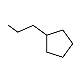 ChemSpider 2D Image | (2-Iodoethyl)cyclopentane | C7H13I