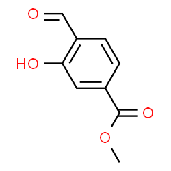ChemSpider 2D Image | Methyl 4-formyl-3-hydroxybenzoate | C9H8O4