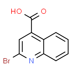 ChemSpider 2D Image | 2-Bromo-4-quinolinecarboxylic acid | C10H6BrNO2