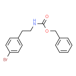 ChemSpider 2D Image | Benzyl [2-(4-bromophenyl)ethyl]carbamate | C16H16BrNO2