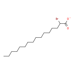 ChemSpider 2D Image | 2-bromopalmitate | C16H30BrO2
