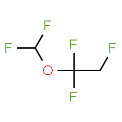ChemSpider 2D Image | 1-(Difluoromethoxy)-1,1,2-trifluoroethane | C3H3F5O