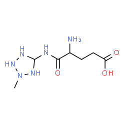 ChemSpider 2D Image | N-(2-Methyl-5-tetrazolidinyl)-alpha-glutamine | C7H16N6O3