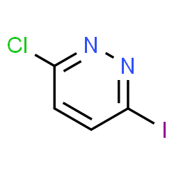 ChemSpider 2D Image | 3-Chloro-6-iodopyridazine | C4H2ClIN2