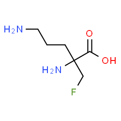 ChemSpider 2D Image | 2-(Fluoromethyl)ornithine | C6H13FN2O2