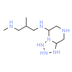 ChemSpider 2D Image | N,2-Dimethyl-N'-(octahydrotetrazolo[1,5-a]pyrazin-5-yl)-1,3-propanediamine | C9H23N7