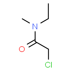 ChemSpider 2D Image | 2-Chloro-N-ethyl-N-methylacetamide | C5H10ClNO