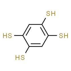ChemSpider 2D Image | 1,2,4,5-Benzenetetrathiol | C6H6S4