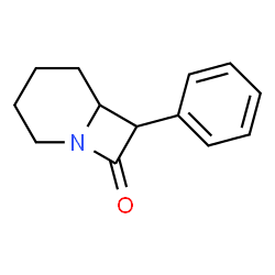ChemSpider 2D Image | 7-Phenyl-1-azabicyclo[4.2.0]octan-8-one | C13H15NO