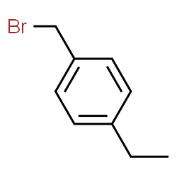 ChemSpider 2D Image | 1-(Bromomethyl)-4-ethylbenzene | C9H11Br